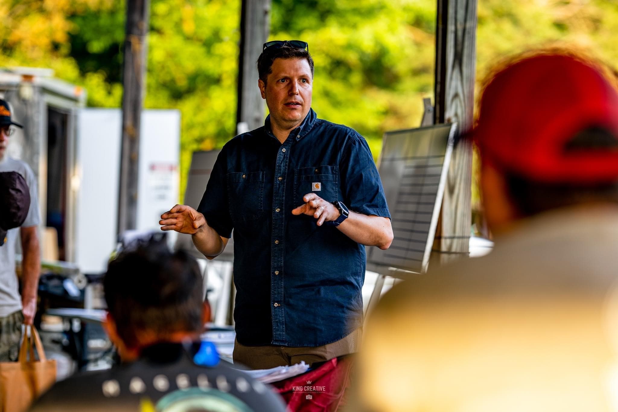 Off-roading in the Land Cruiser